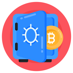 Crypto vault icon