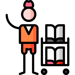 bibliothecaris icoon