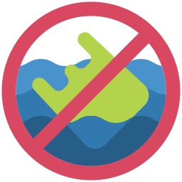 No plastic icon