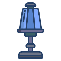 Table lamp icon