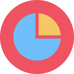 diagramme circulaire Icône