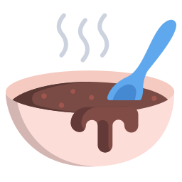warme chocolademelk icoon