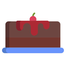 Шоколадный торт иконка