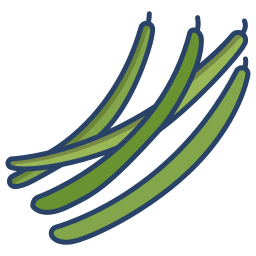 Green beans icon