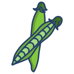 Зеленый горошек иконка