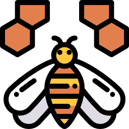 abeja icono