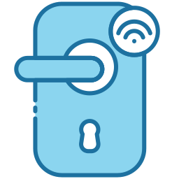 Smart door icon