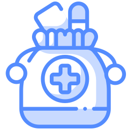 First aid kit icon