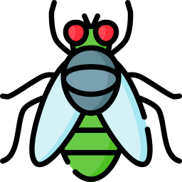 Green fly icon