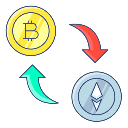 Currency exchange icon