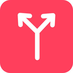 Y intersection icon