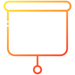 Écran de projection Icône