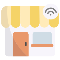 Online shop icon