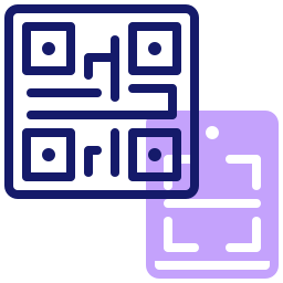 código qr icono