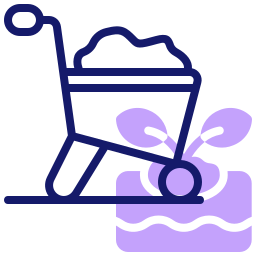 Wheelbarrow icon