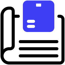 blauwdruk icoon