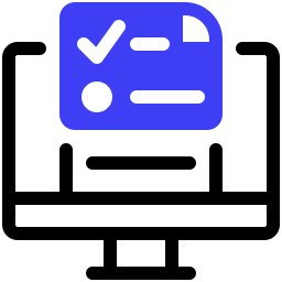 온라인 설문 조사 icon