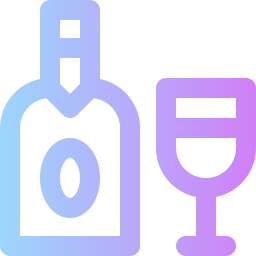 Wine bottle icon