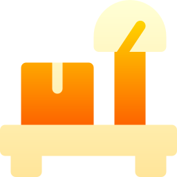 Weight scale icon