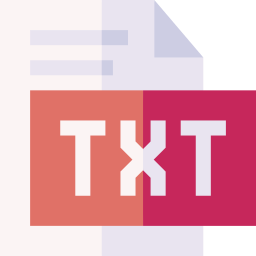 formato txt icono