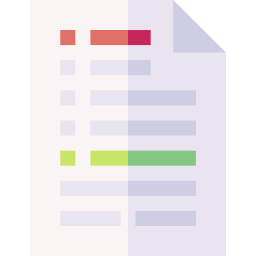 Paper work icon
