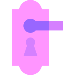 cerradura de la puerta icono