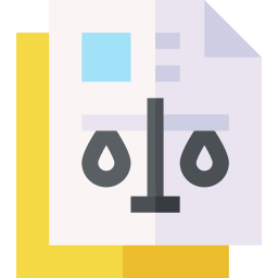 Legal document icon