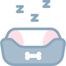 Pet bed icon