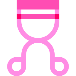 Eyelashes curler icon