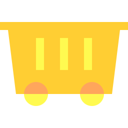 Mine cart icon