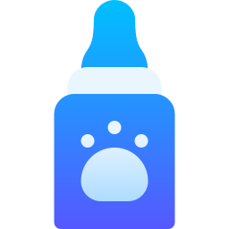 Milk bottle icon