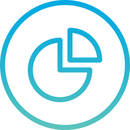 diagramme circulaire Icône