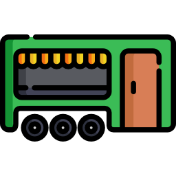 Food cart icon