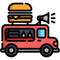 Food truck icon