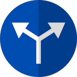 Traffic sign icon