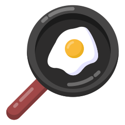 Fried egg icon