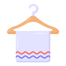 Towel hanger icon