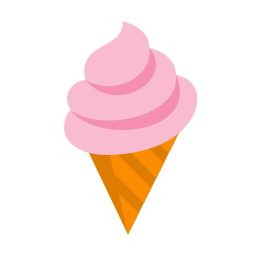 cucurucho de helado icono