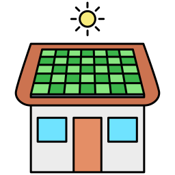 energia solare icona