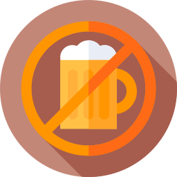 No alcohol icon