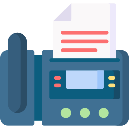 Fax machine icon