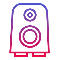 Sound speaker icon