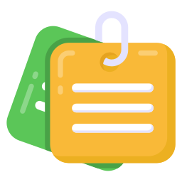 Sticky note icon