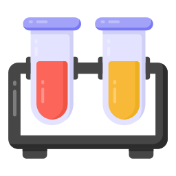 Test tube icon