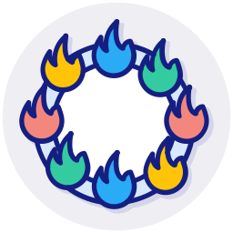 Ring of fire icon