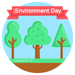 World environment day icon