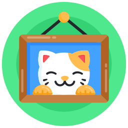 Photo frame icon