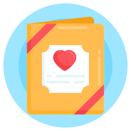 Greeting card icon