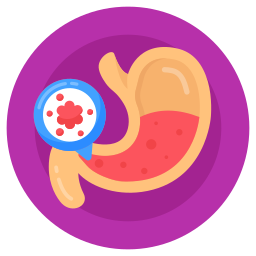 Stomach cancer icon