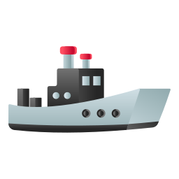 barco mercante icono